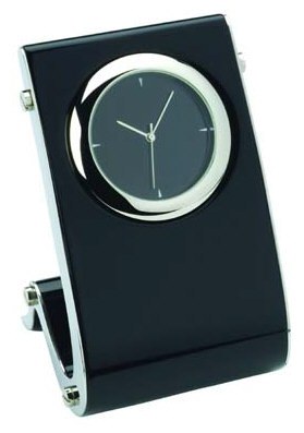 Promotional Black Desk Clock