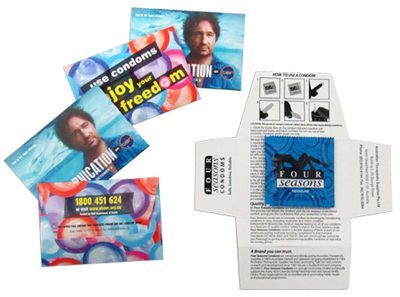 Promotional Condom Sleeve