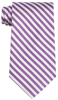Purple White Coloured Winchester Polyester Tie