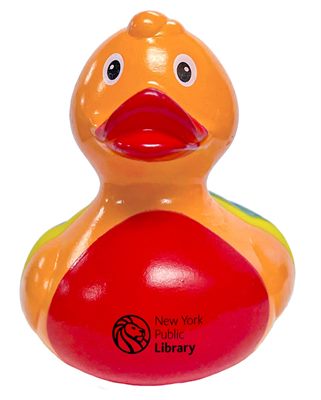 Rainbow Rubber Duck