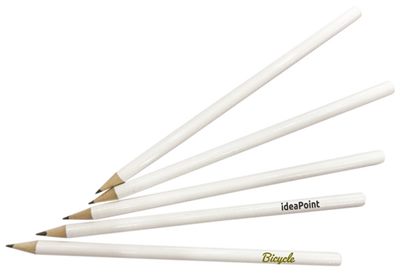 Ravenna White Wooden Pencil