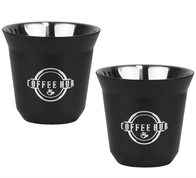 Recycled Metal Espresso Cup Set