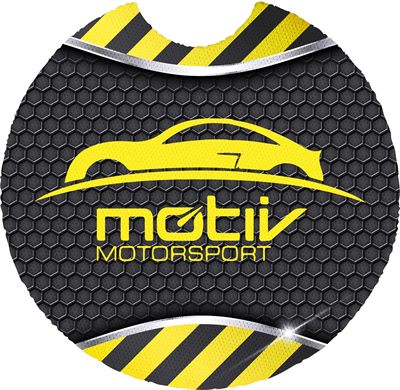 Recycled Rubber Car Cup Coaster