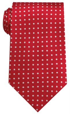 Red Coloured Bondi Silk Tie
