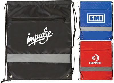 Drawstring Polyester Backpack