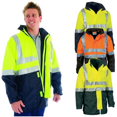 Reflective Safety Jacket with Vest