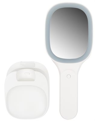 Rimini Double Sided Mirror With Wireless Charger