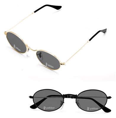 Riviera Oval Retro Sunglasses