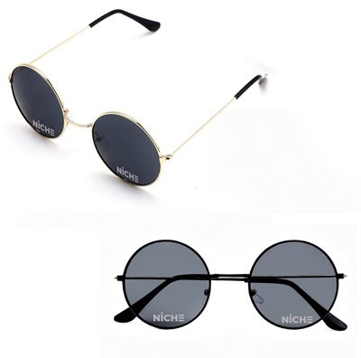 Riviera Round Retro Sunglasses