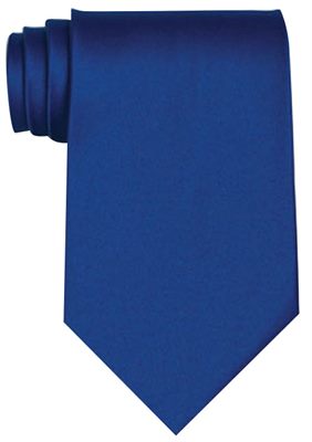 Royal Blue Coloured Silk Tie