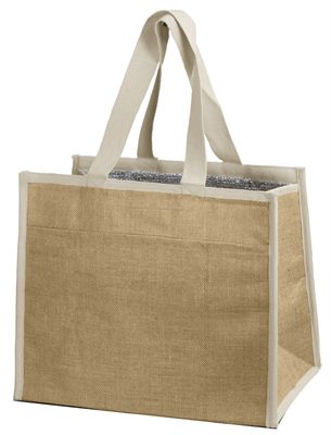 Lombardi Jute Cooler Bag