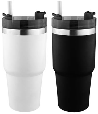 Kazi 600ml Mug With Straw