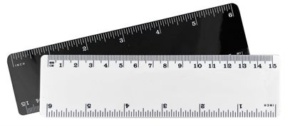 Scrivia 15cm Plastic Ruler