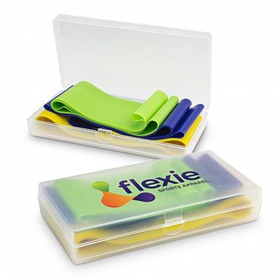 Set Of Silicone Exercise Bands