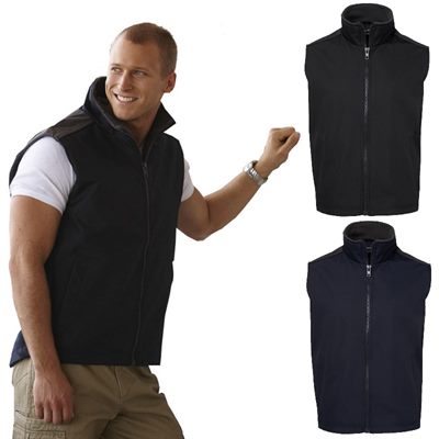 Shepherd Fleece Vests feature a PU outer material and a fleece lining,