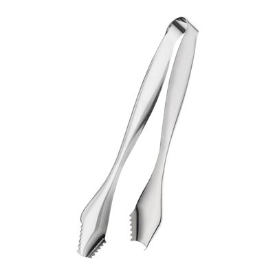 Silver Metal Ice Tongs