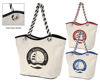 Rhodes Cotton Tote Bag