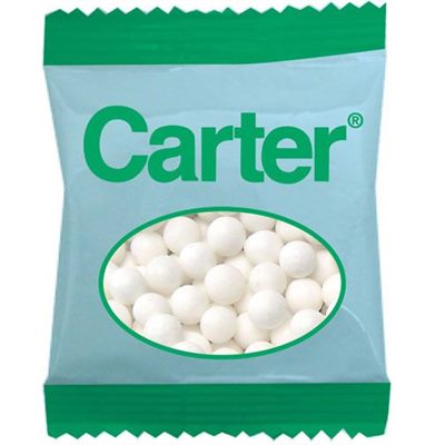 Small Tall Bag Filled With Peppermints