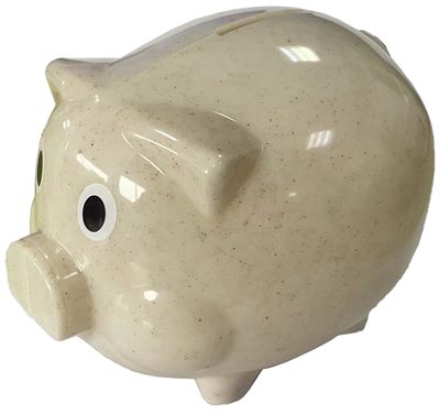 Snort Wheat Straw Piggy Bank