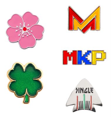 Soft Enamel Custom Shaped Golf Ball Marker
