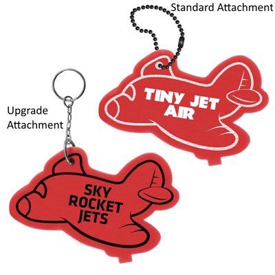 Airplane Floating Keyring