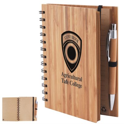 Push Button Notebook with Pen