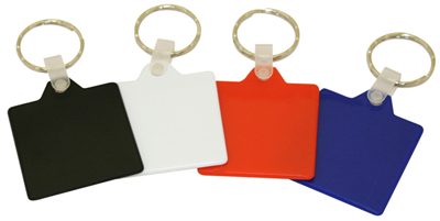 Colourful Square Keytags