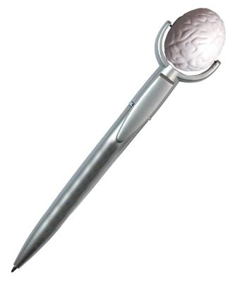 Squeezy Brain Top Pen