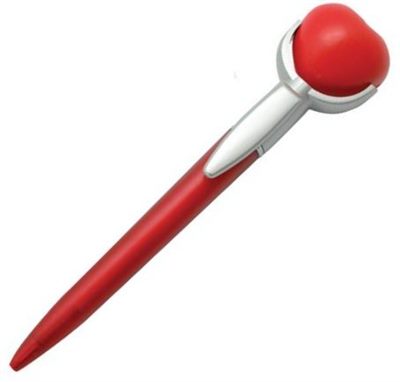 Squeezy Heart Top Pen