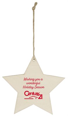 Star Shaped Xmas Tree Ornament