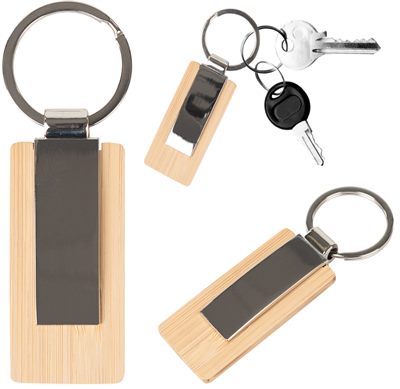 Stature Bamboo Keyring