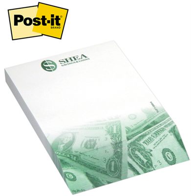 Super Sticky Post-it® Rectangular Angled Note Pad