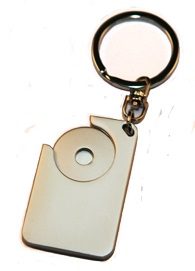 Supermarket Trolley Keyring