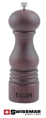 Swissmar® 177mm Walnut Castell Wooden Salt Grinder