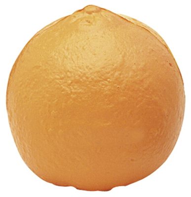 Tangerine Shaped Stress Reliever