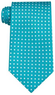 Teal Coloured Bondi Polyester Tie