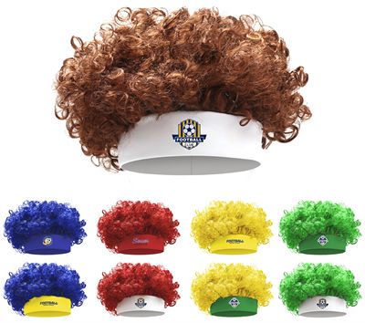 Team Afro Solid Colour Headband Wig