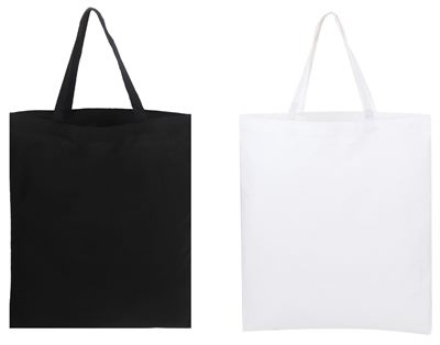 Timeless Coloured Short Handle Calico Bag
