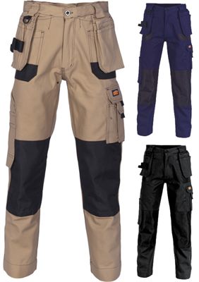 Store all you need on the job in the multi-pocket Tradies Cargo Pants