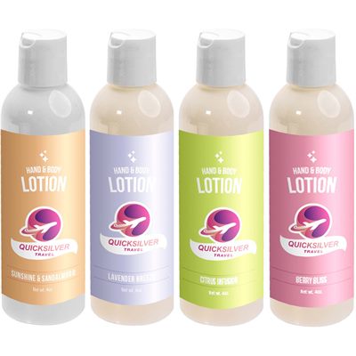 Travel Sized 4oz Hand & Body Lotion