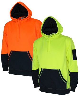 Trends Hi Vis Two Tone Super Fleecy Hoodie