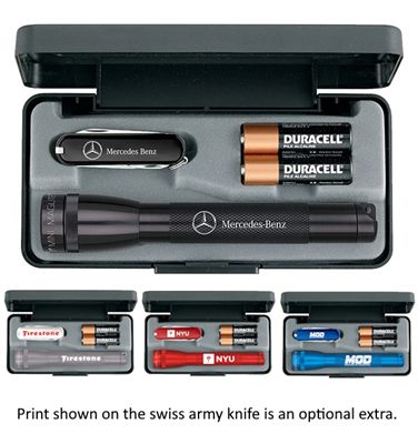 Victorinox® Classic Swiss Army Knife & Mini Maglite®