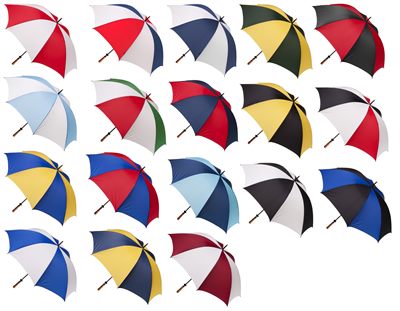 Vintar Multi Colour Lightning Resistant Golf Umbrella