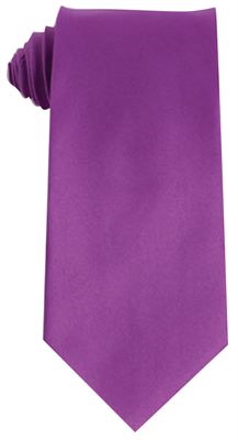 Violet Coloured Polyester Tie