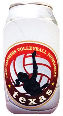 Volleyball Designed Stubby Holder