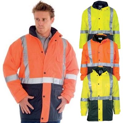 Waterproof Jacket with Reflective Tape