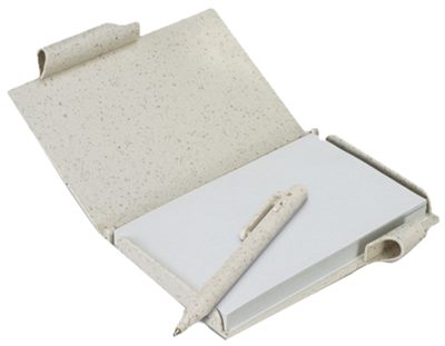 Wheat Fibre Cased Notebook & Pen
