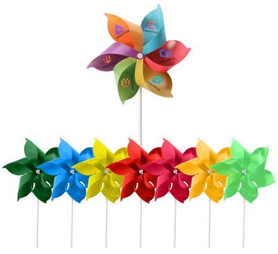 Whirlie Six-Leaf Pinwheel