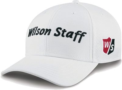 Wilson Staff Mesh White Golf Cap
