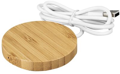 Wireless Magnetic Eco Bamboo Charger